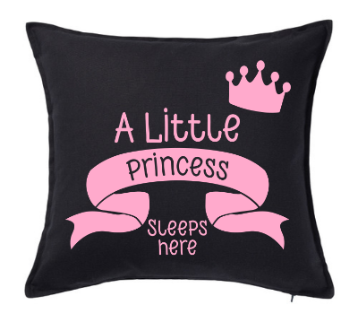 A Little Princess Sleeps Here Pillow Cover